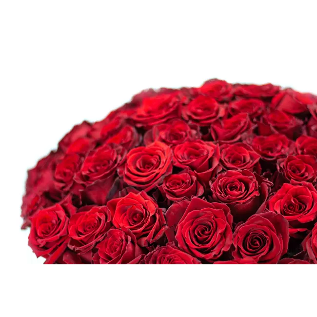 Kytice rudých růží